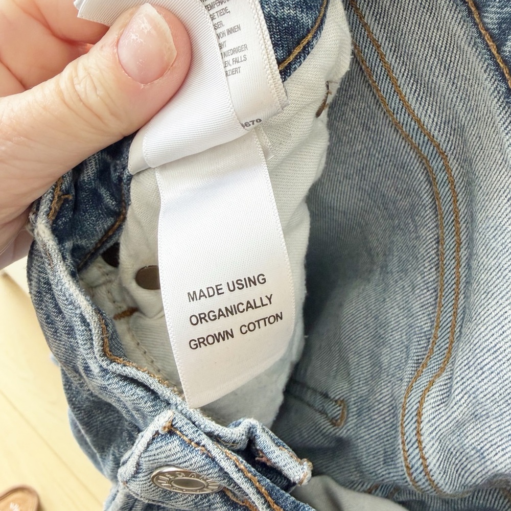 Agolde Riley High Rise Crop Jeans - Picture 8 of 11